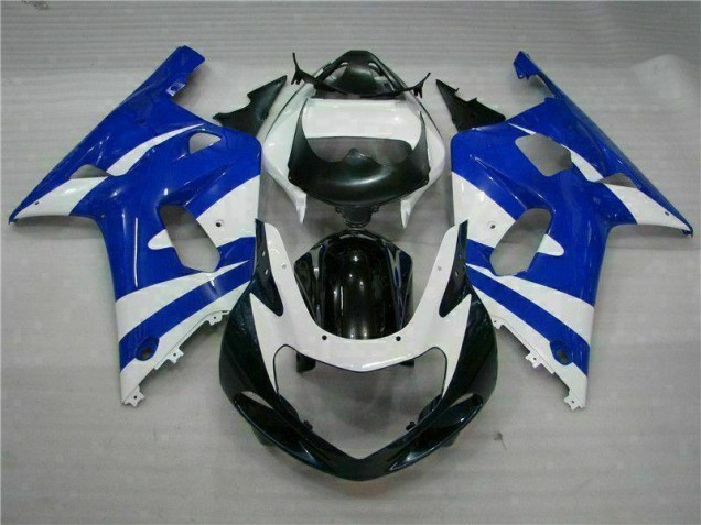 Bleu Carénages Moto GSXR 600 / 750 K1 K2 K3 2001-2003