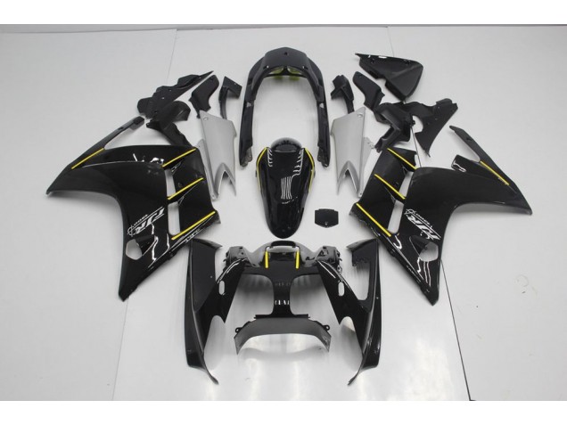 Noir Jaune Carénage Moto FJR 1300 2001-2005 Noir Jaune Carénage Moto FJR 1300 2001-2005