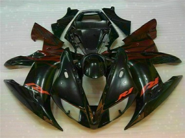 Noir Carénage Moto ABS R1 2002-2003