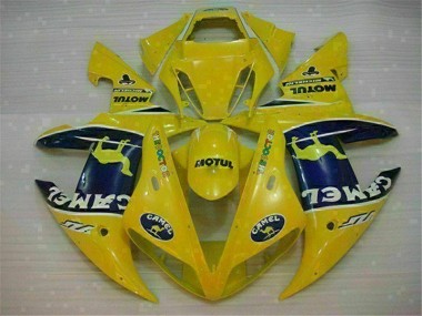 Jaune Carénage Moto R1 2002-2003