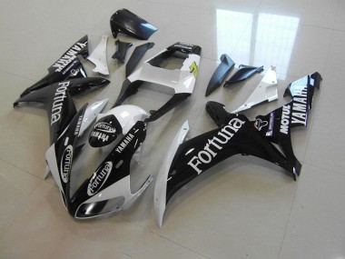 Noir Argent Carénages Moto R1 2002-2003