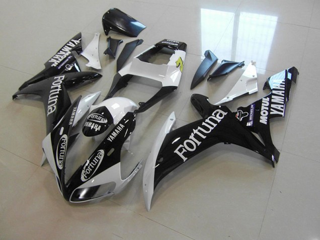 Noir Argent Carénages Moto R1 2002-2003