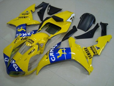 Bleu Jaune Carénage Moto R1 2002-2003