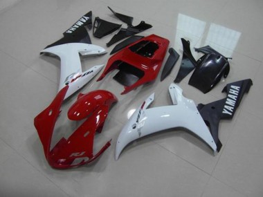 Rouge Blanc Noir Carénage Moto R1 2002-2003