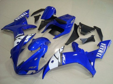 Blanc Bleu Carénage Moto R1 2002-2003