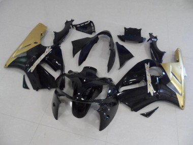Noir et Or Carénage Moto ZX12R 2002-2006