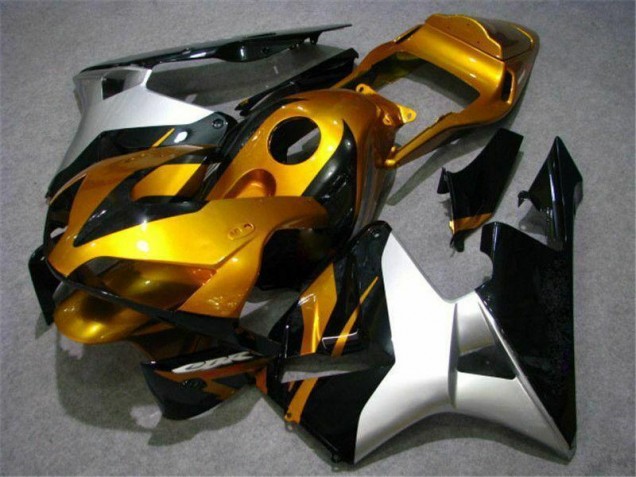 Or Argent Noir Carénage Moto CBR 600 RR 2003-2004
