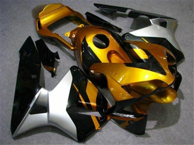 Or Argent Noir Carénage Moto CBR 600 RR 2003-2004