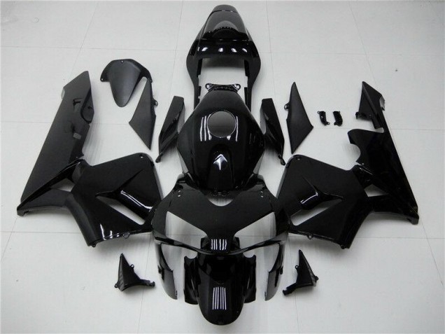 Noir Brillant Carénages Moto CBR 600 RR 2003-2004
