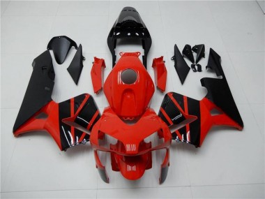 Rouge Noir Carénage Moto CBR 600 RR 2003-2004