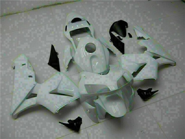 Blanc Carénages Moto & Carrosserie CBR 600 RR 2003-2004 Blanc Carénages Moto & Carrosserie CBR 600 RR 2003-2004