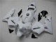 Brillant Blanc Carénage Moto CBR 600 RR 2003-2004 Brillant Blanc Carénage Moto CBR 600 RR 2003-2004