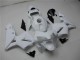 Brillant Blanc Carénage Moto CBR 600 RR 2003-2004 Brillant Blanc Carénage Moto CBR 600 RR 2003-2004