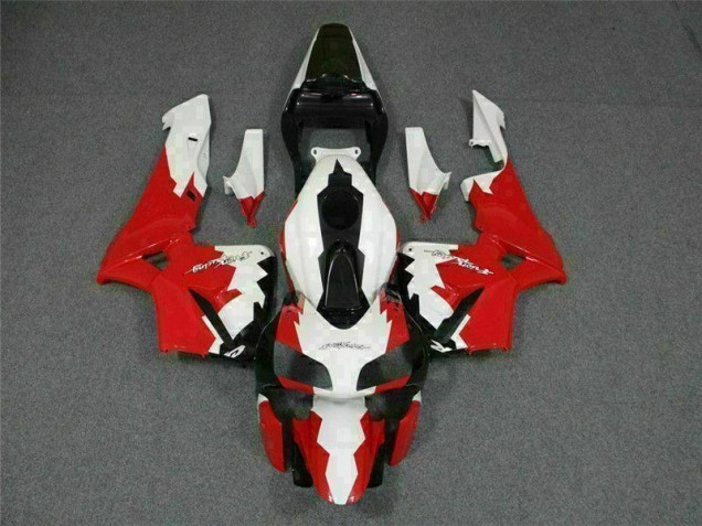 Rouge Blanc Carénages Moto CBR 600 RR 2003-2004 Rouge Blanc Carénages Moto CBR 600 RR 2003-2004