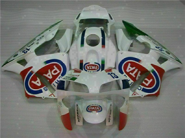 Blanc Carénages Moto CBR 600 RR 2003-2004 Blanc Carénages Moto CBR 600 RR 2003-2004