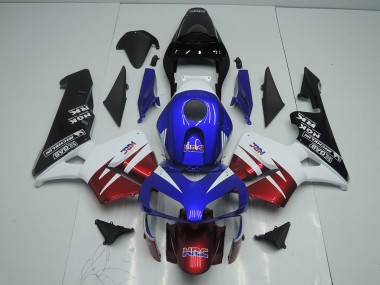 Dark Rouge Bleu Carénage Moto CBR 600 RR 2003-2004