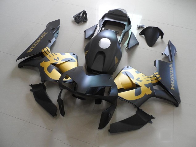 Noir Or Décalque Carénage Moto CBR 600 RR 2003-2004