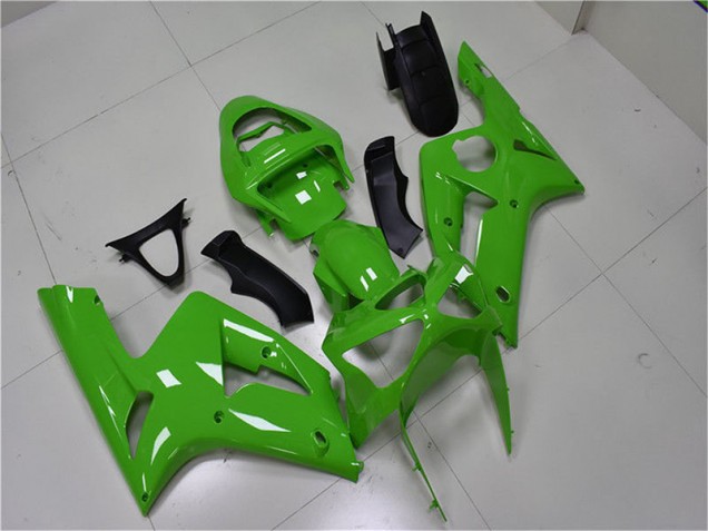 Vert Carénages Moto ZX6R 2003-2004