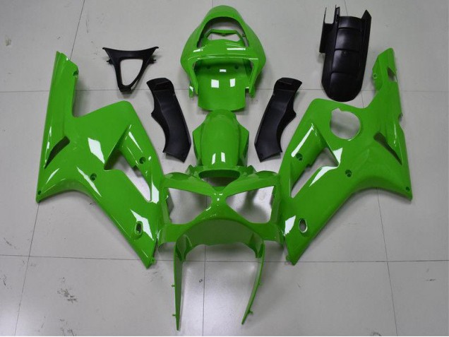 Vert Carénages Moto ZX6R 2003-2004