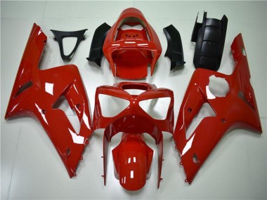 Rouge Carénage Moto ZX6R 2003-2004