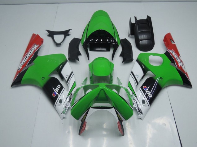 Vert Motocard Carénage Moto ZX6R 2003-2004 Vert Motocard Carénage Moto ZX6R 2003-2004