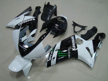 Blanc Monster Carénage Moto ZX6R 2003-2004