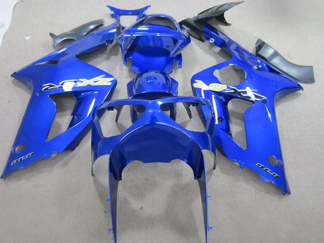 Bleu 636 Carénage Moto ZX6R 2003-2004