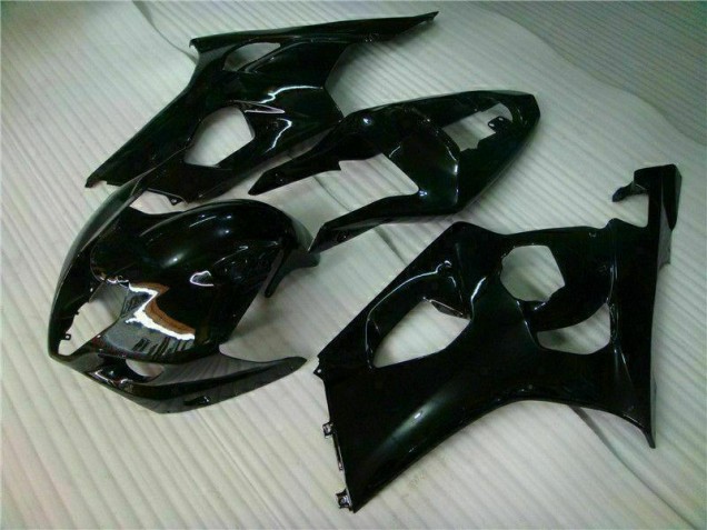 Noir Brillant Carénages Moto GSXR 1000 K3 2003-2004