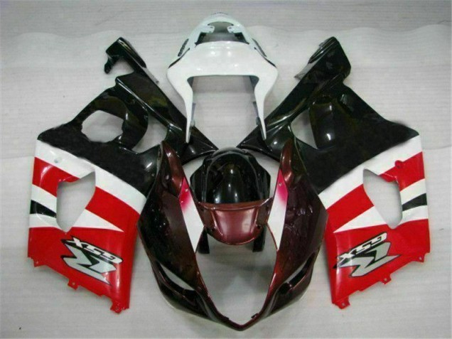 Rouge Noir Carénages Moto GSXR 1000 K3 2003-2004 Rouge Noir Carénages Moto GSXR 1000 K3 2003-2004