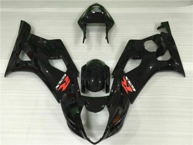 Noir Brillant Carrosserie Moto GSXR 1000 K3 2003-2004
