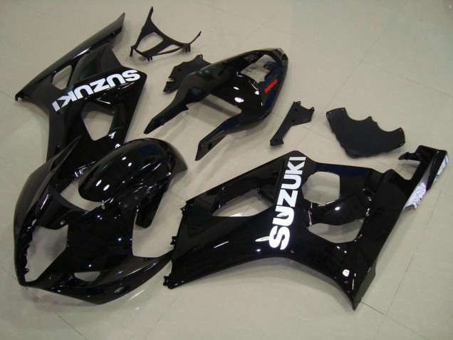 Noir Brillant Carénage Moto GSXR 1000 K3 2003-2004