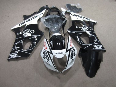 Noir Blanc Corona Extra Motul Carénage Moto GSXR 1000 K3 2003-2004