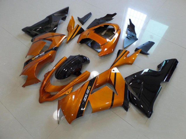 Or Noir Carénage Moto ZX10R 2003-2005 Or Noir Carénage Moto ZX10R 2003-2005