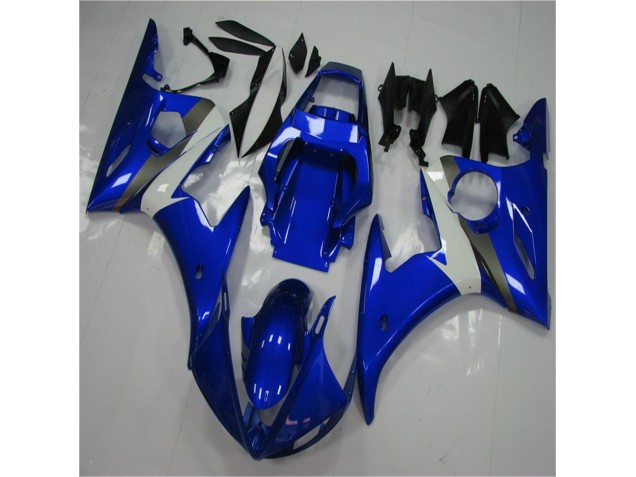 Bleu Blanc Carrosserie Moto R6 2003-2005