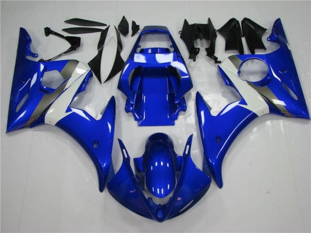 Bleu Blanc Carrosserie Moto R6 2003-2005