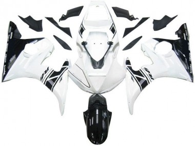 Noir Blanc Tribal Carénage Moto R6 2003-2005