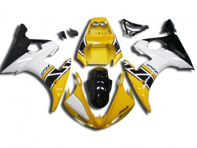 Jaune Carénage Moto R6 2003-2005