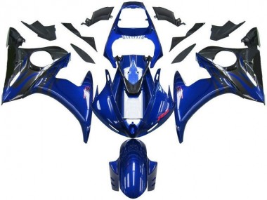 Bleu Noir Carénage Moto R6 2003-2005