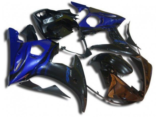 Bleu Flamme Carénage Moto R6 2003-2005 Bleu Flamme Carénage Moto R6 2003-2005
