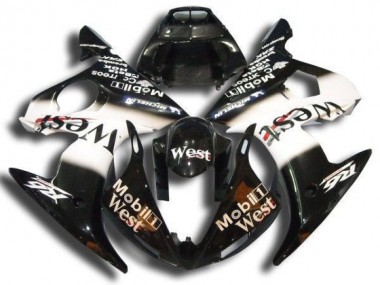 Noir Mobil West Carénage Moto R6 2003-2005