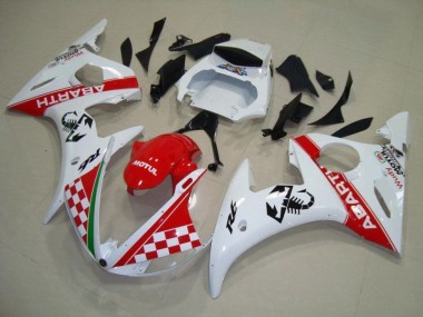 Rouge Blanc Carrosserie Moto R6 2003-2005