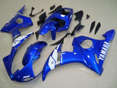 Bleu Carénage Moto R6 2003-2005