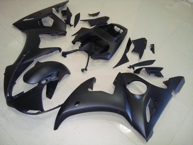 Noir Mat Carénage Moto R6 2003-2005 Noir Mat Carénage Moto R6 2003-2005