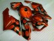 Orange Noir Carénages Moto CBR 1000 RR 2004-2005 Orange Noir Carénages Moto CBR 1000 RR 2004-2005