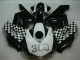 Blanc Noir Carénages Moto CBR 1000 RR 2004-2005 Blanc Noir Carénages Moto CBR 1000 RR 2004-2005