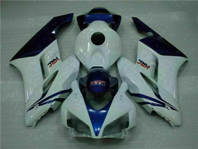 Blanc Bleu Carénages Moto CBR 1000 RR 2004-2005 Blanc Bleu Carénages Moto CBR 1000 RR 2004-2005