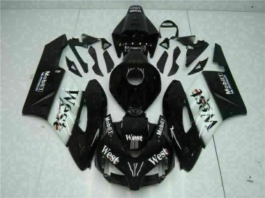Noir West Carénage Moto CBR 1000 RR 2004-2005
