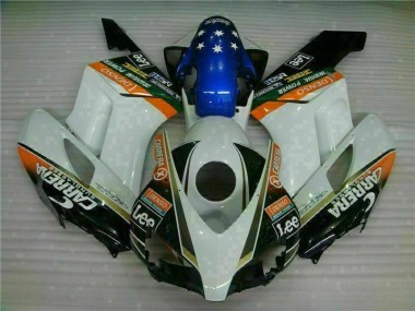 Blanc Bleu Carénage Moto CBR 1000 RR 2004-2005