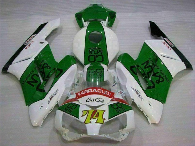 Vert Blanc Carénage Moto CBR 1000 RR 2004-2005
