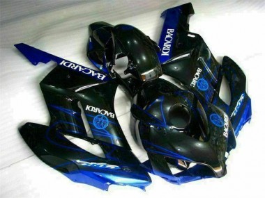 Noir Bleu Carénage Moto CBR 1000 RR 2004-2005